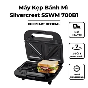 Máy nướng bánh mỳ sandwich Silvercrest SSWM 700B1