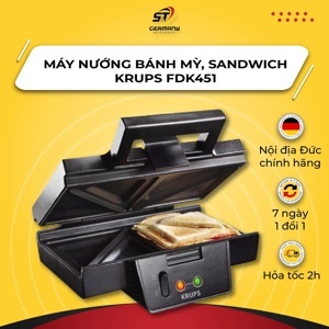 Máy nướng bánh Sandwich Krups FDK451