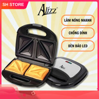 Máy Nướng Sandwich, Bánh mì, Bữa sáng nhanh ALIZZ AL-13881, công suất 750W