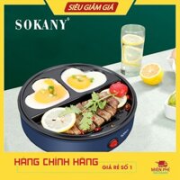 Máy nướng thịt bbq, tráng trứng làm đồ ăn sáng