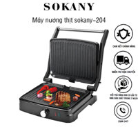 Máy nướng thịt ép bánh mỳ máy làm bánh sokany 204