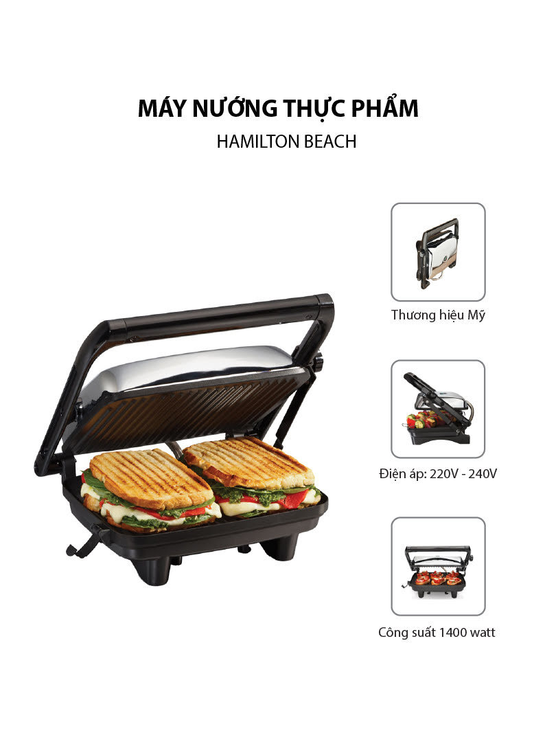 Máy Nướng Thực Phẩm Hamilton Beach - 25460-IN