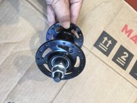 May ơ 32l RESHINE - (Hud - Đùm trước) Fixed Gear bạc đạn 32 lỗ - Đen (chiếc)