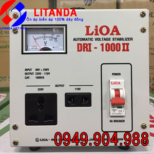 Máy ổn áp 1 pha Lioa DRII-1000II