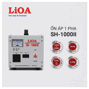 Máy ổn áp 1 pha Lioa DRII-1000II