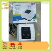 Máy Oxy Siêu Êm Sobo 2 VòiA-12C (6W-2x5Lít/Phút) - Máy Sủi Oxy Cho Bể Cá