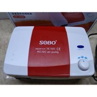 Máy oxy TÍCH ĐIỆN 2 vòi SOBO SB 10000 cho hồ cá