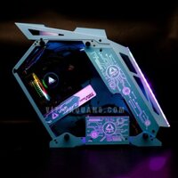 MÁY PC TẢN NHIÊT NƯỚC GAMING i5 9400F ES1 ROBOT Chiến Game Đồ Hoạ Render Video cực mượt