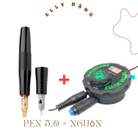 Máy pen mini 2 đầu, máy xăm mini giá rẻ, máy pen mini 5.0