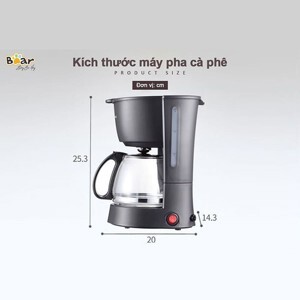 Máy pha cà phê Bear KFJ-403 (CF-B06V2)