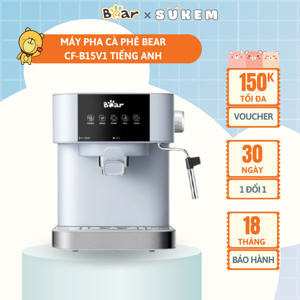Máy pha cà phê Bear KFJ-A15L1 (CF-B15V1)
