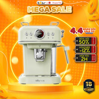 Máy Pha Cà Phê Bear KFJ-E12Q5, 20Bar Tự Động Pha Cafe Viên Nén,Pha Espresso Tạo Bọt Sữa Cho Gia Đình