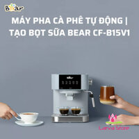 Máy Pha Cà Phê Bear Tự Động, Pha Espresso, Tạo Bọt Sữa Phù Hợp Với Gia Đình, Công Ty CF-B15V1