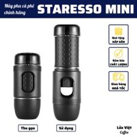 Máy pha cà phê cầm tay cao cấp STARESSO MINI chính hãng pha cafe espresso tại nhà, khi đi du lịch
