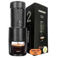 Máy pha cà phê cầm tay mini STARESSO SP-200 pha chế các loại espresso, capuchino, Bản mới nhất 2022 - Hàng nhập khẩu