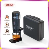 Máy pha cà phê cầm tay Espresso HiBREW H4A và H4B dùng cho viên nén Nespresso, Nescafe - Dolce Gusto, cà phê bột