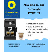 Máy pha cà phê De'Longhi ECP31.21, Pha được tất cả các loại cà phê bột, Có vòi đánh sữa