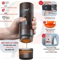 Máy pha cà phê điện Espresso cầm tay  PCM04 & PCM04 Pro CERA+, Rổ lọc 51mm Công suất20bar, Chế độ Ủ cà phê, đun sôi nước