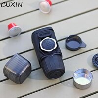 Máy pha cà phê ép tay Cucxin, Máy pha cà phê Mini thủ công, Sử dụng tại nhà Công suất cao 2 trong 1 Không cần điện Máy pha cà phê du lịch Quà tặng