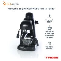 MÁY PHA CÀ PHÊ ESPRESSO 4 CỐC TIROSS, 800W TS620