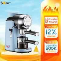 Máy pha cà phê Espresso Bear A02N1/B02V1 tự động, 800W, nhiều tính năng, Tạo bọt sữa, BH 18 Tháng