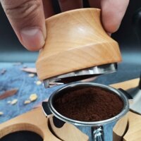 Máy Pha Cà Phê Espresso Tamper 51mm 58mm 3 Góc Bằng Thép Không Gỉ