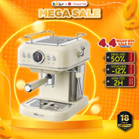 Máy pha cà phê espresso tự động Bear KFJ-E12R5 1.2L, Áp suất 20 BAR ,950W, Tạo bọt sữa, BH 18 Tháng