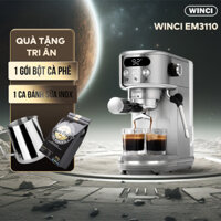 Máy pha cà phê Espresso, Capuchino, Latte Winci EM3110, bảo hành 12 tháng
