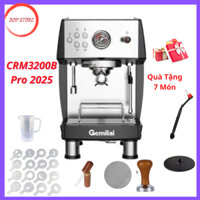 Máy pha cà phê Gemilai CRM 3200B-Pro, Máy pha cà phê tự động cho quán CRM3200B-2025