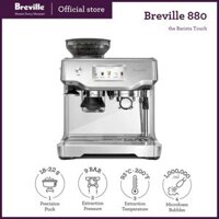 Máy pha cà phê hiệu Breville BES880 the Barista Touch - Đánh sữa tự động - Đa nhiệm xay nén pha