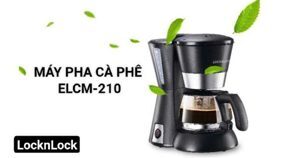 Máy pha cà phê Lock&Lock ELCM-210 0,65 lít