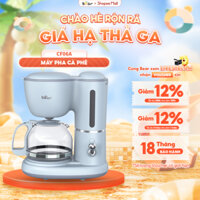 Máy Pha Cà Phê Mini Bear Tự Động Giữ Ấm Pha Trà Coffee Loại Bỏ Cặn Nhỏ Gọn Tiện Dụng Pha Espresso Capuchino SB-CF06A
