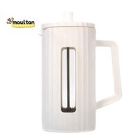 Máy pha cà phê Pháp Nhà thủy tinh Borosilicate cao Máy pha cà phê Bọt sữa Máy pha trà