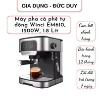 Máy pha cà phê tự động Winci EM610, 1200W, 1.8 Lít