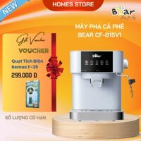 Máy Pha Cà Phê Tự Động Espresso BEAR CF-B15V1 Với Công Thức Pha Nespresso, Americano, Cappuccino Tạo Bọt Sữa Dễ Dàng Áp Suất 15 Bar Công Suất 950 W - Hàng Chính Hãng - BEAR CF-B15V1