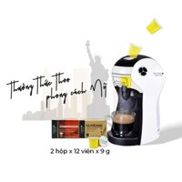 Máy Pha Cà Phê Viên Nén Tại Nhà Delipresso K-Cup, tặng kèm 2 hộp cà phê Delipresso miễn phí, Phương Vy Coffee