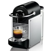 Máy pha cà phê viên nén Nespresso Pixie Aluminium Silver Capsule Machine - Màu Bạc