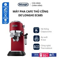 Máy pha cafe Delonghi EC685 phù hợp với nhu cầu pha chế gia đình và văn phòng- BH 12 tháng, lỗi 1 đổi 1 trong 7 ngày