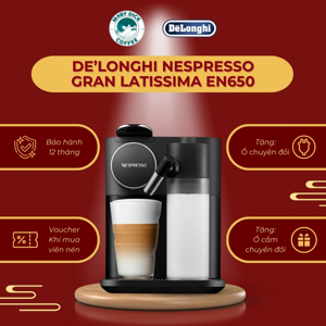Máy pha Cafe Delonghi Nespresso Gran Lattissima EN650.W