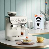 Máy pha cafe espresso CF07 tích hợp 3 trong 1, xay bột 15 mức độ, chế độ tự động, điều chỉnh định lượng tùy ý, 19 Bar MCPMK66