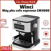 Máy pha cafe Espresso Italia Winci CM3000, Máy pha cafe tự động espresso, Cappuccino,cafe truyền thống, cafe có sữa...