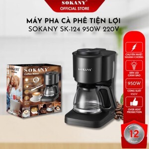 Máy pha cafe Sokany SK-124