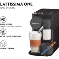 Máy pha cafe viên nén Nespresso DeLonghi Lattissima One EN 510.B, Kapselmaschine (schwarz) - màu đen