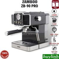 Máy pha cafe Zamboo ZB-90 Pro - 15 bar - Tặng máy xay 100GR - Hàng chính hãng - 90 Pro - Đen - Không ZB-100GR