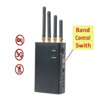 Máy Phá Sóng Nghe Lén, Định Vị, WiFi, 3G Cầm Tay 4 Râu