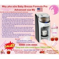 Máy pha sữa Baby Brezza Formula Pro Advanced Mỹ