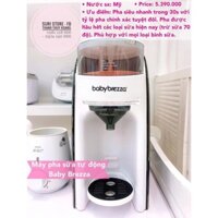 Máy pha sữa Baby Brezza