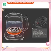 Máy Pha Trà Mini, Chưng Yến, Đun Nước_Giữ Ấm Bear SUBE011(YSH-C15Q5) Dung Tích 1.5L- Bảo Hành 18 Tháng