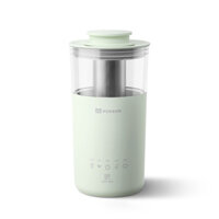 Máy pha trà sữa đa chức năng 5 trong 1 Xiaomi Máy pha cà phê điện Máy pha trà sữa tự động Máy pha trà sữa Tự làm văn phòng 350ml - Green