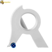 Máy phân phối băng keo ZENPULSE, Ròng rọc tiết kiệm nhân công Tay cầm tròn Dụng cụ cắt băng che mặt, Cắt răng cưa sắc nét Tiết kiệm thời gian Máy dán băng keo